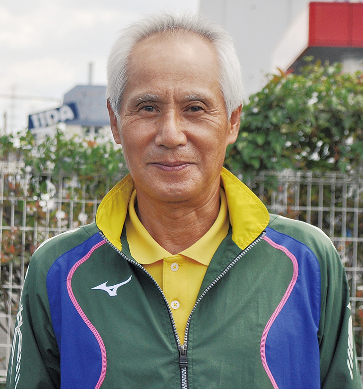 お気に入りのウェアを着た落合さん