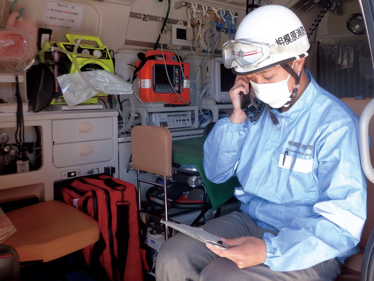 市消防局 通信障害に備え訓練 無線機で搬送先へ連絡 さがみはら中央区 タウンニュース 市消防局 通信障害に備え訓練 無線機で搬送先へ連絡 さがみはら中央区 タウンニュース