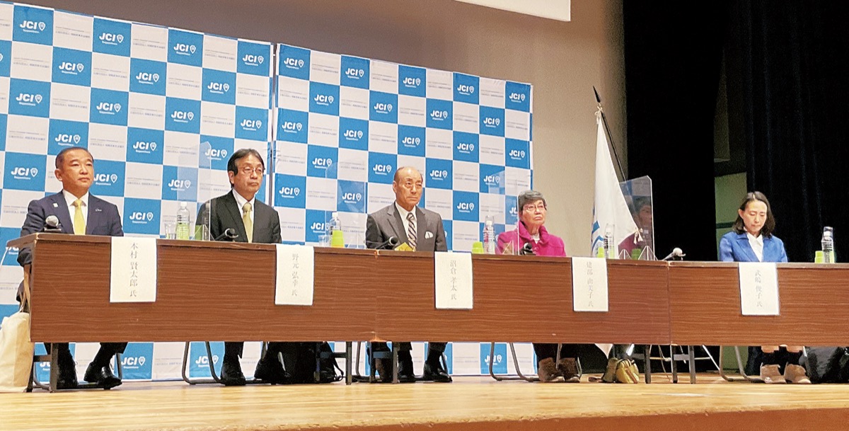 市長選へ ５人が主張展開
