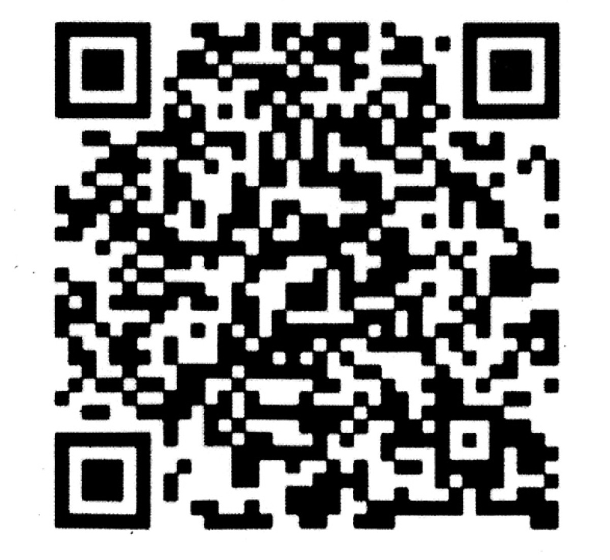 レッスンの申込ができる同店公式LINEの二次元コード