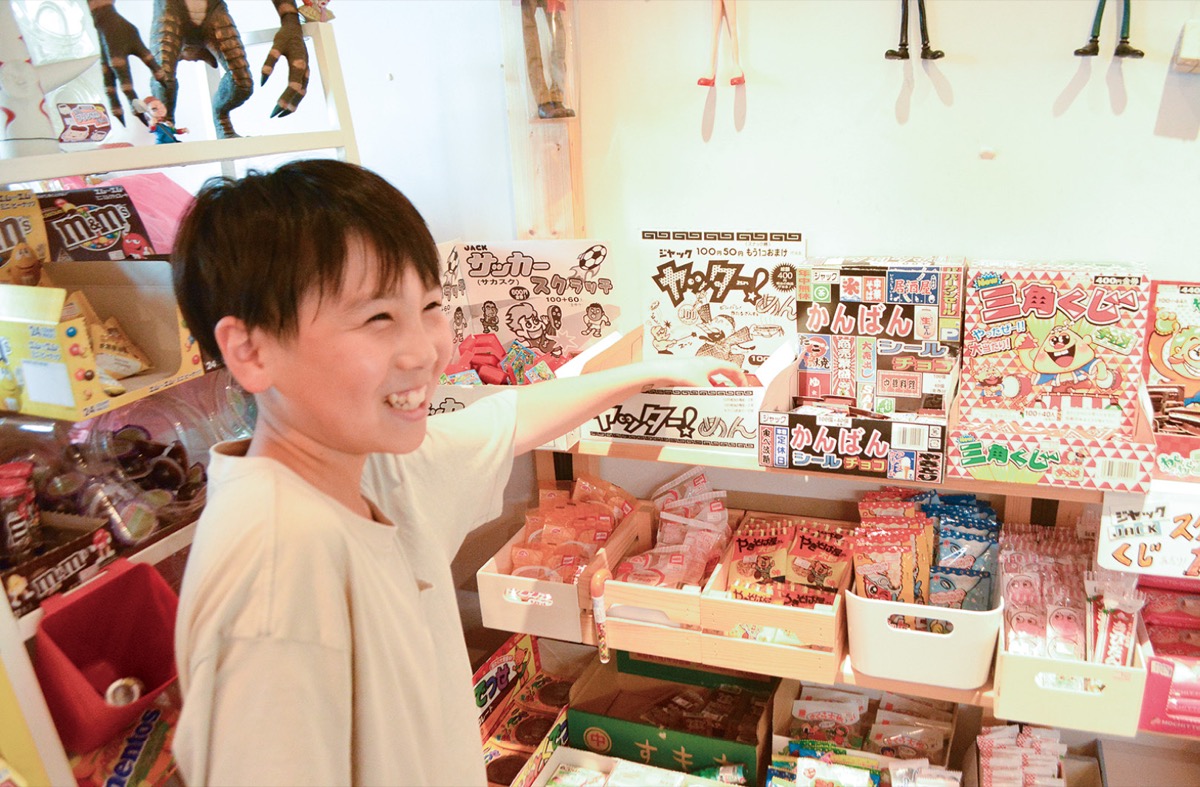 駄菓子もくじも鯛焼きも