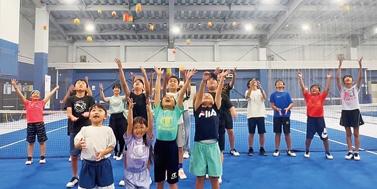 気軽にテニス楽しもう