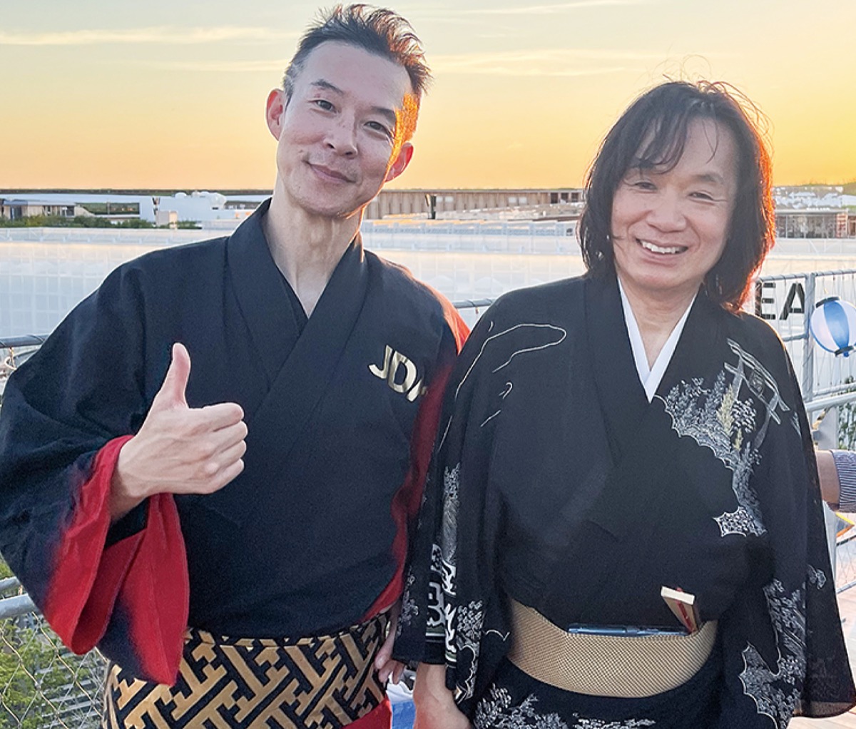 万博版盆踊りを振り付け