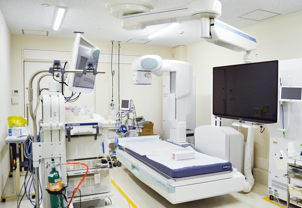 内視鏡室を拡張リニューアル