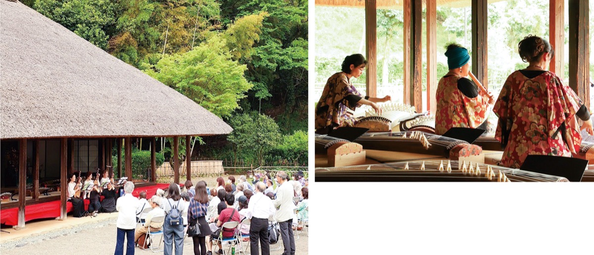 歴史的建造物で和の調べ