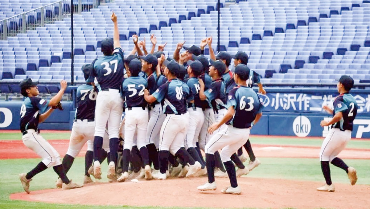 最終回逆転で優勝