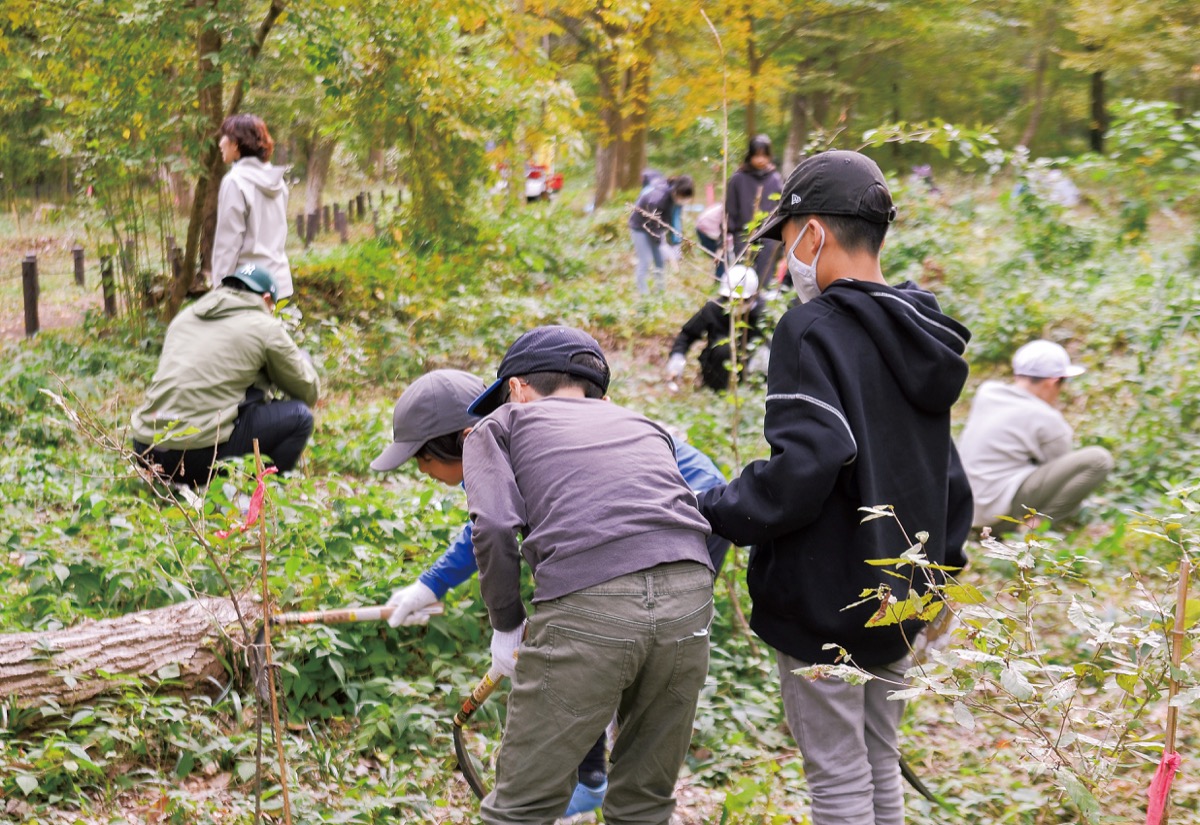 思い引継ぎ、森を守る