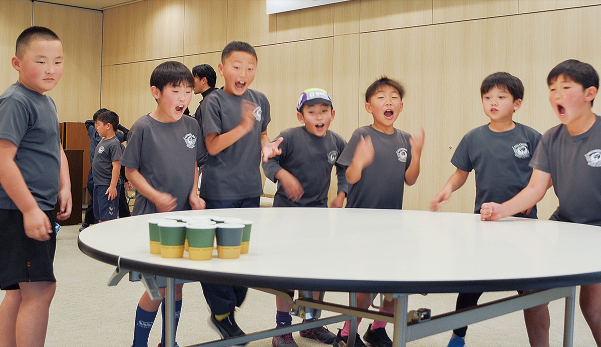 何事にも仲間と全力投球