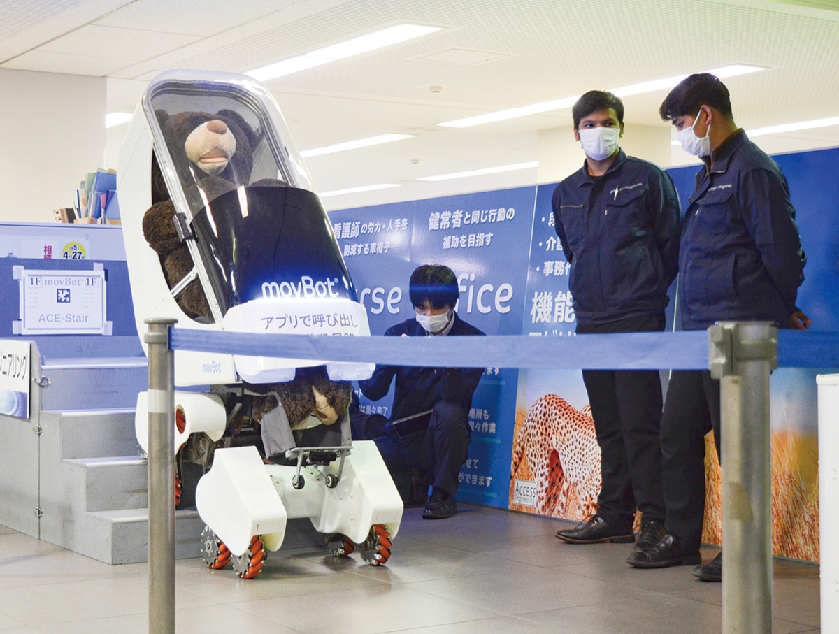 階段昇降ロボ市販化へ