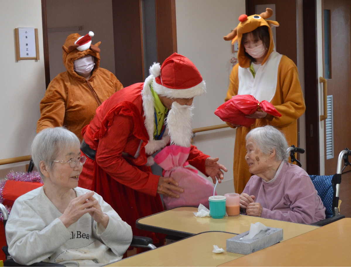 「サンタさん来たよ」