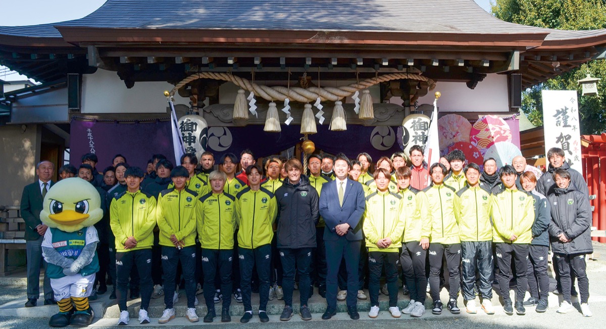 氷川神社で必勝祈願
