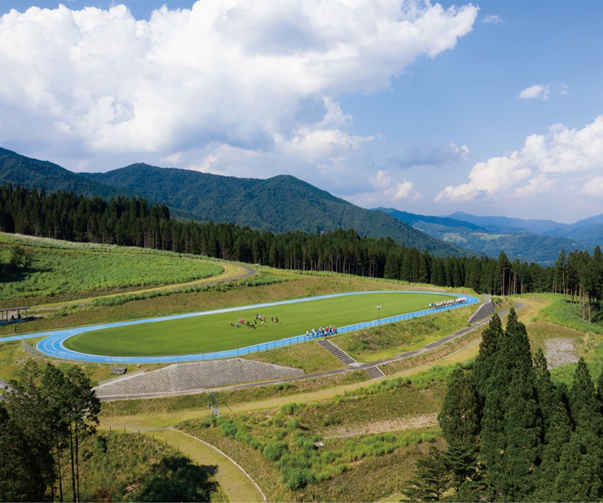 選手たちが合宿を行った「水上スカイヴィレッジ」。標高約１千メートルの準高地にある（写真提供＝一般社団法人トラックセッション）