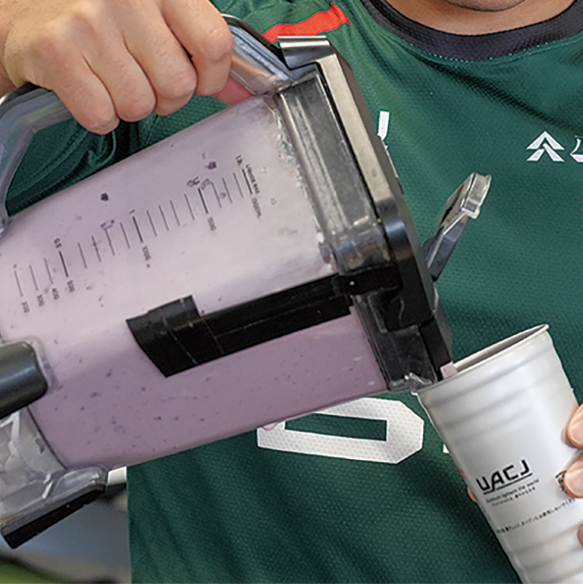 加島DJ選手のスムージー