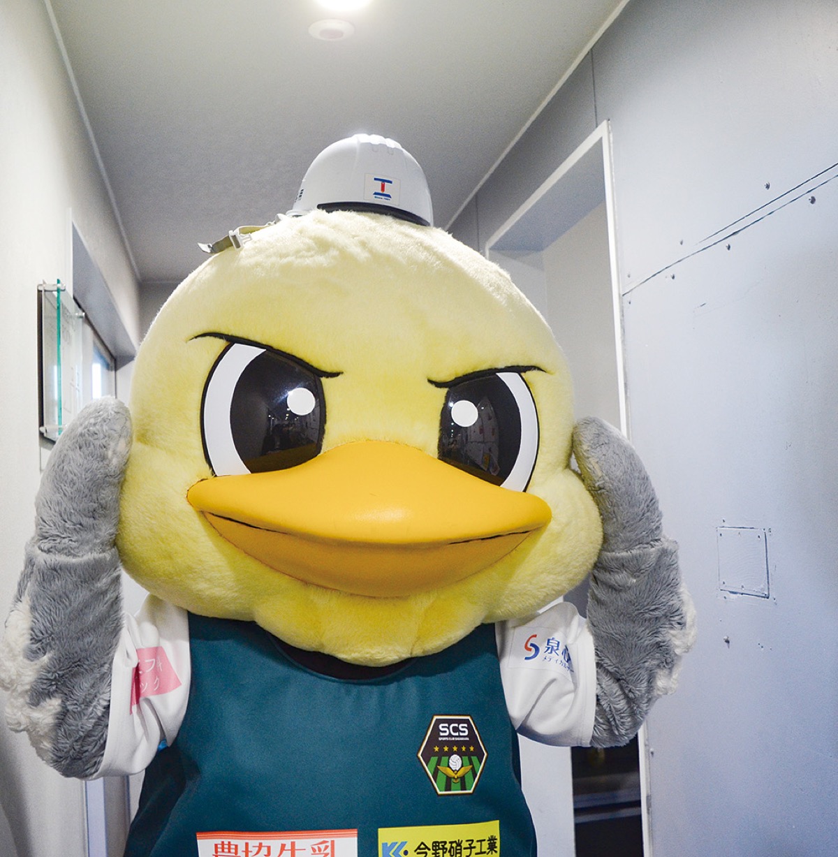 ガミティが企業訪問 (写真4)