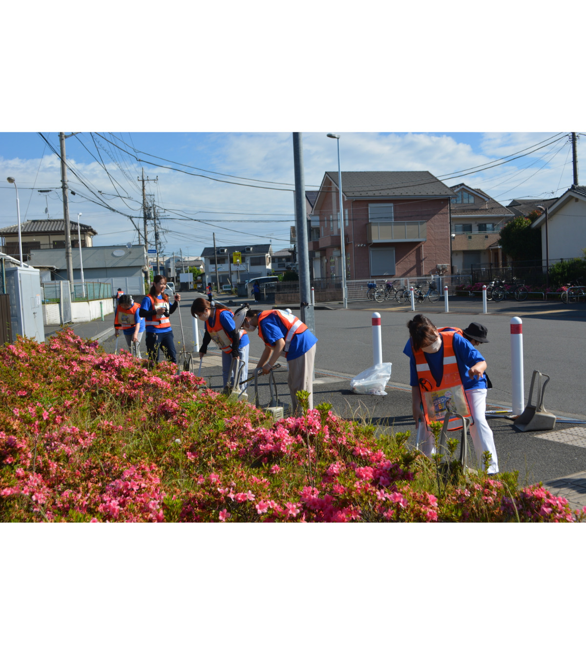「地域貢献集団」相模福祉村が田名地区などで清掃活動 「ごみゼロの日」ちなみ (写真3)