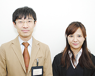 ▲コンシェルジュ担当の山田さん（左）と國仲さん（右）
