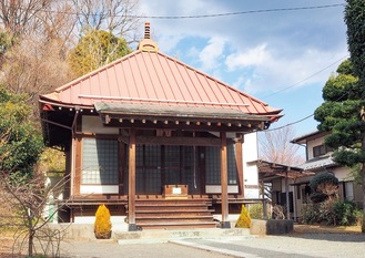 JR古淵駅から北東５００ｍほどの場所にある大日堂