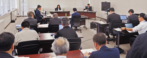 10月30日に安全対策検討委員会の初会合が開かれた