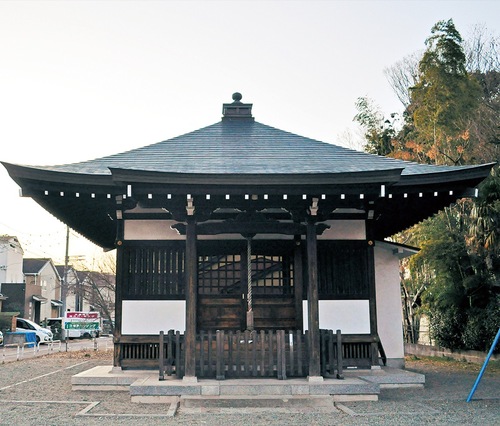 龍像寺が年に一回読経する大沼観音堂