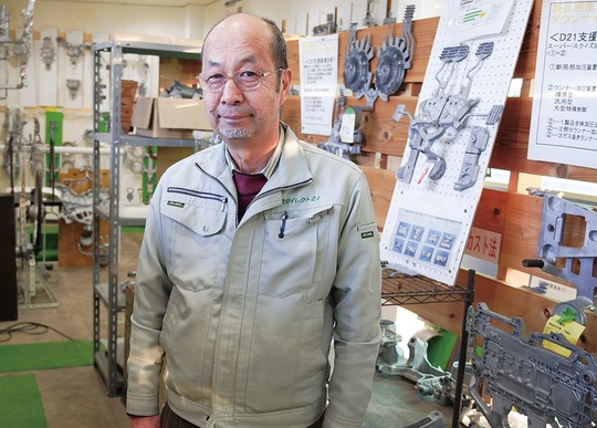 「アイディアは人生を豊かにする」と語る岩本会長