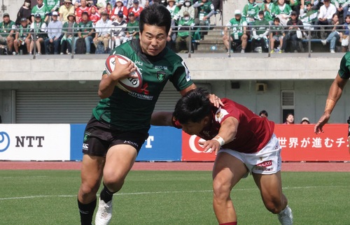 ５月３日の東芝ブレイブルーパス東京戦での小泉選手(C)ＪＲＬＯ