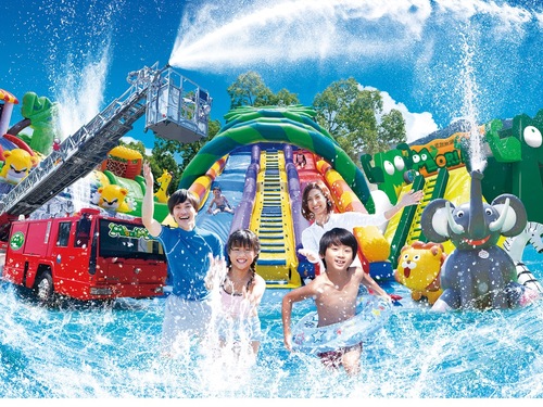 多種多様なプール、ウォーターコンテンツを楽しめる