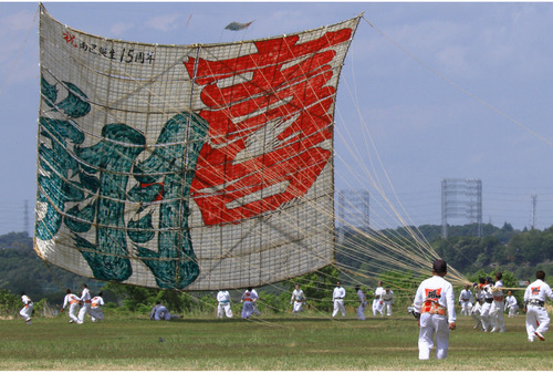 篠崎さんの作品｢あの凧を越えろ！｣