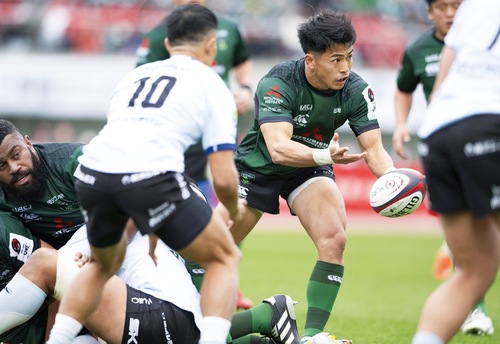 昨季まで３シーズンキャプテンを務めた岩村昂太選手（２０２５年12月21日横浜キヤノンイーグルス戦）(C)JRLO
