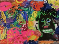 色鮮やかな三人展