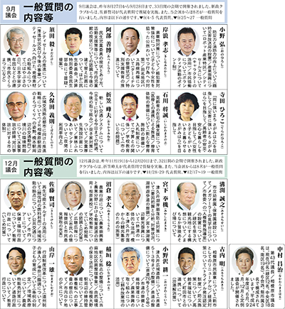 新政クラブ議会報告