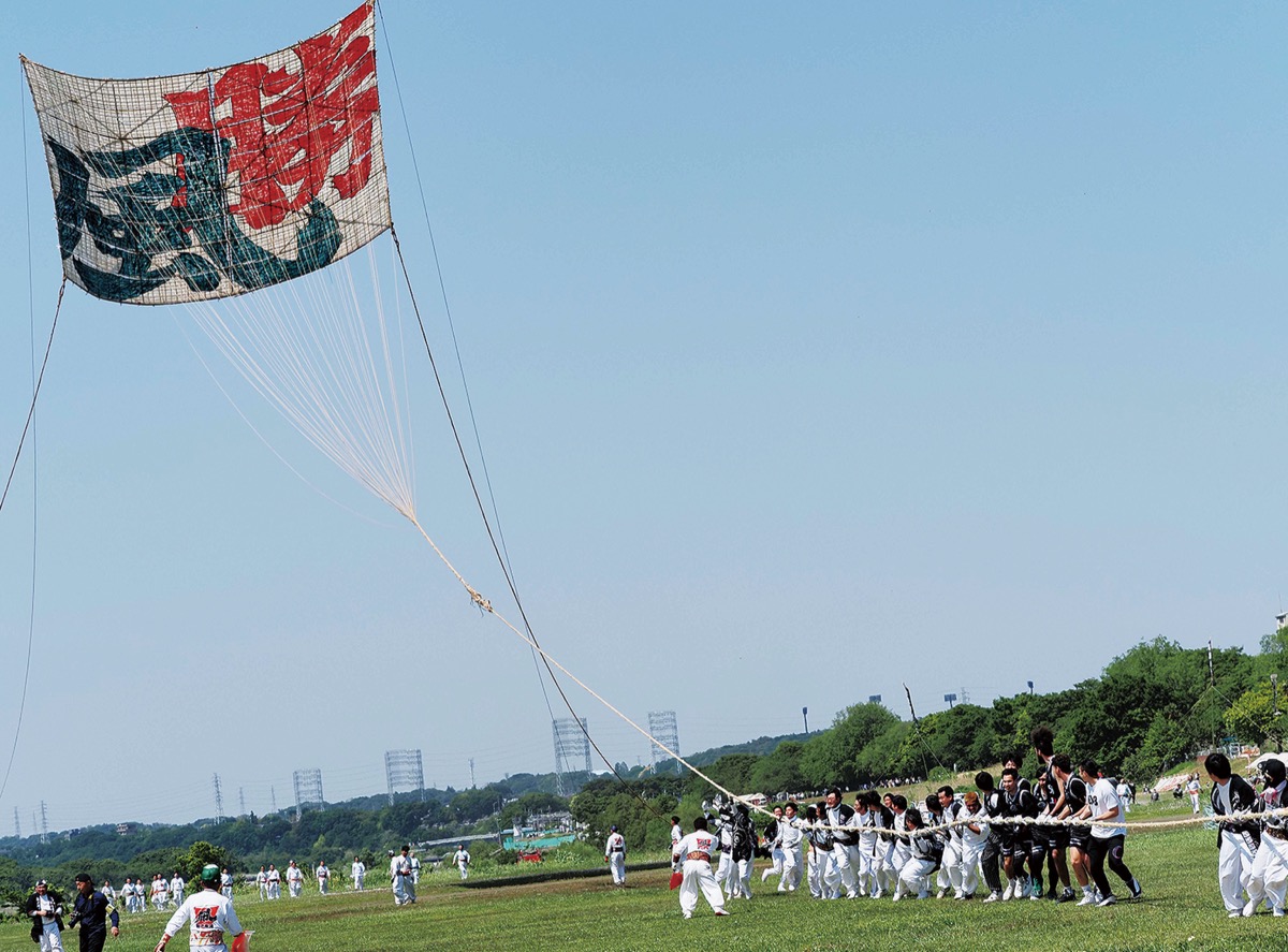 やっと｣上がった大凧 来場者数、コロナ前超え | さがみはら南区