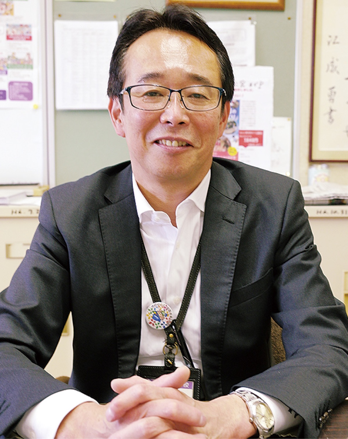 同大会実行委員長を務めた二宮校長