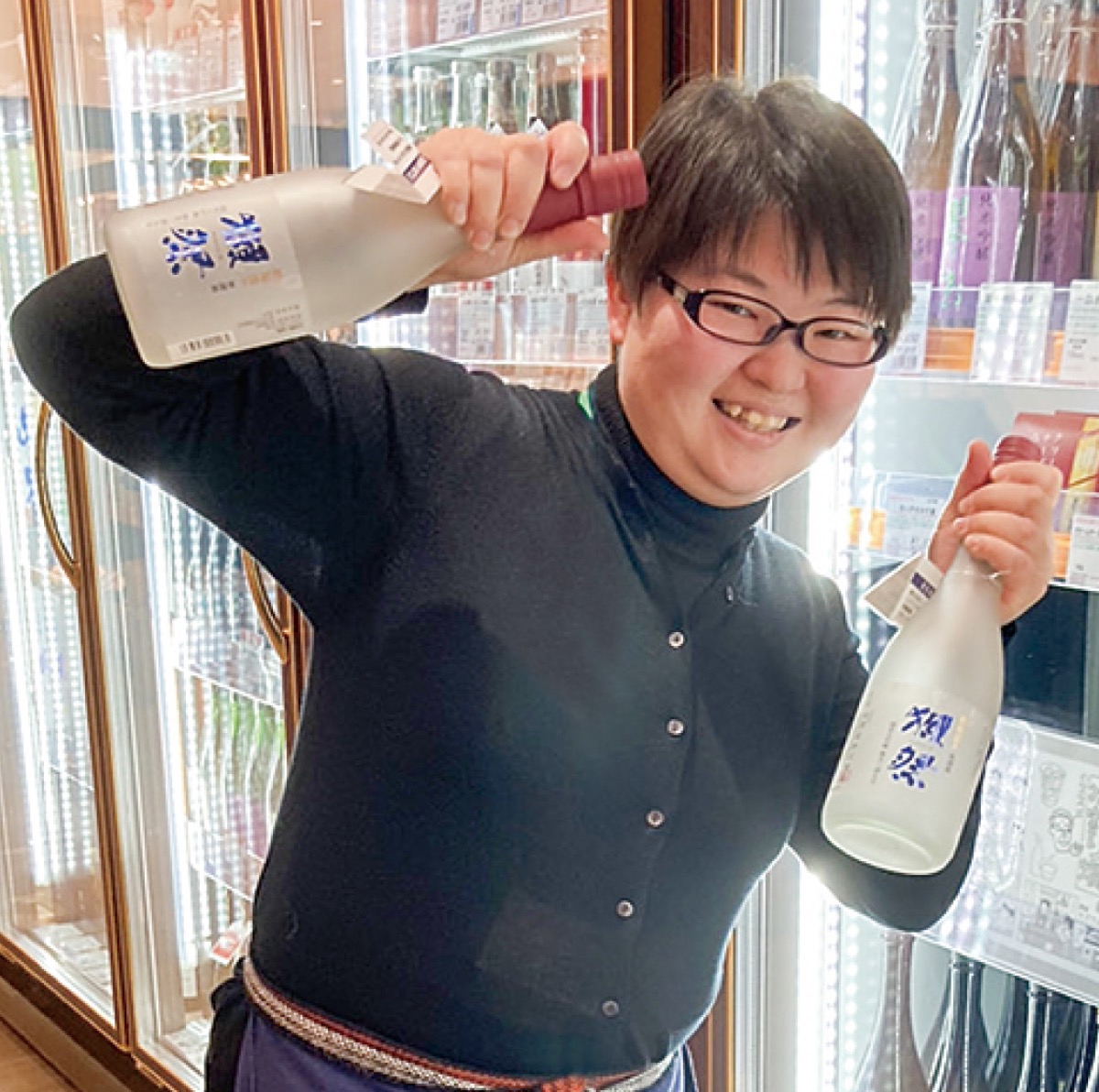 ｢今しか飲めない獺祭です！｣