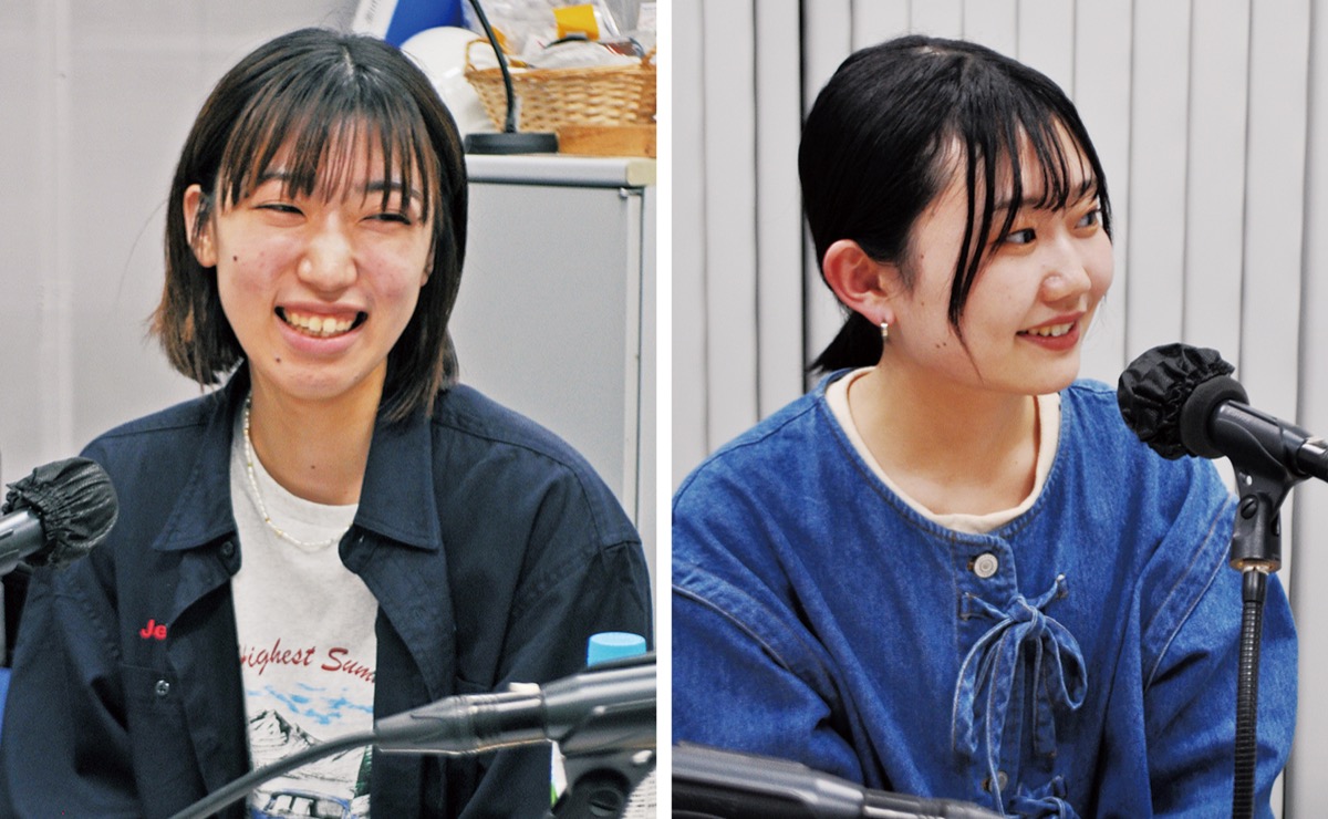 イッピーの高田さん(右)と幾野さん