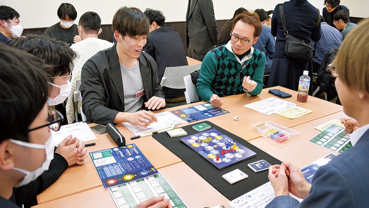 ゲームで働きがいを体験