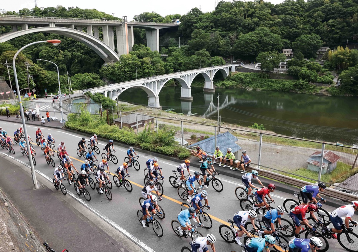 トップ選手の疾走、間近で