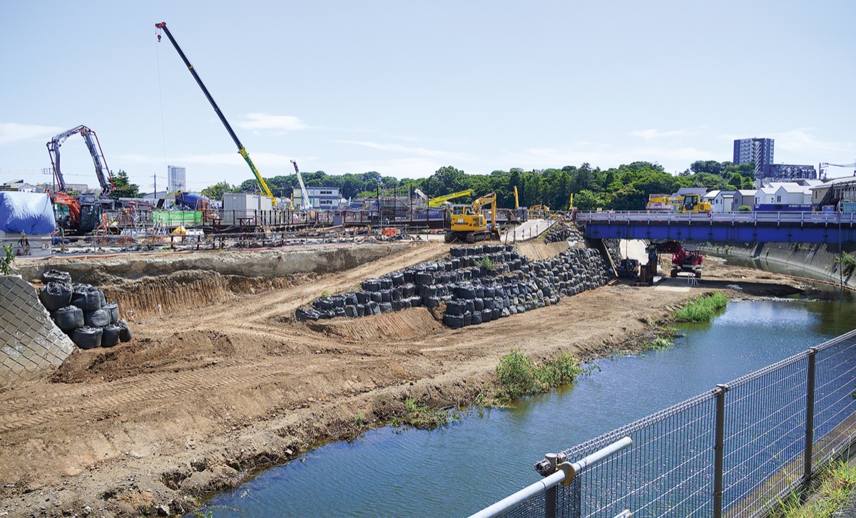 3調節池の整備進む