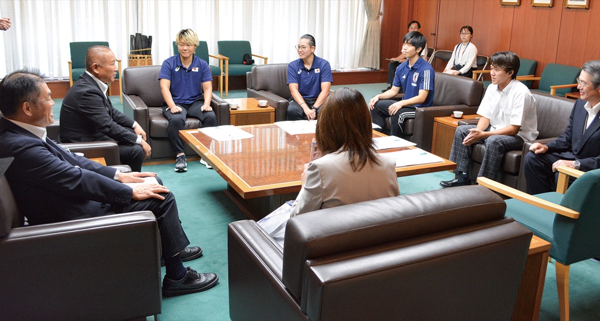 ４選手 内定報告