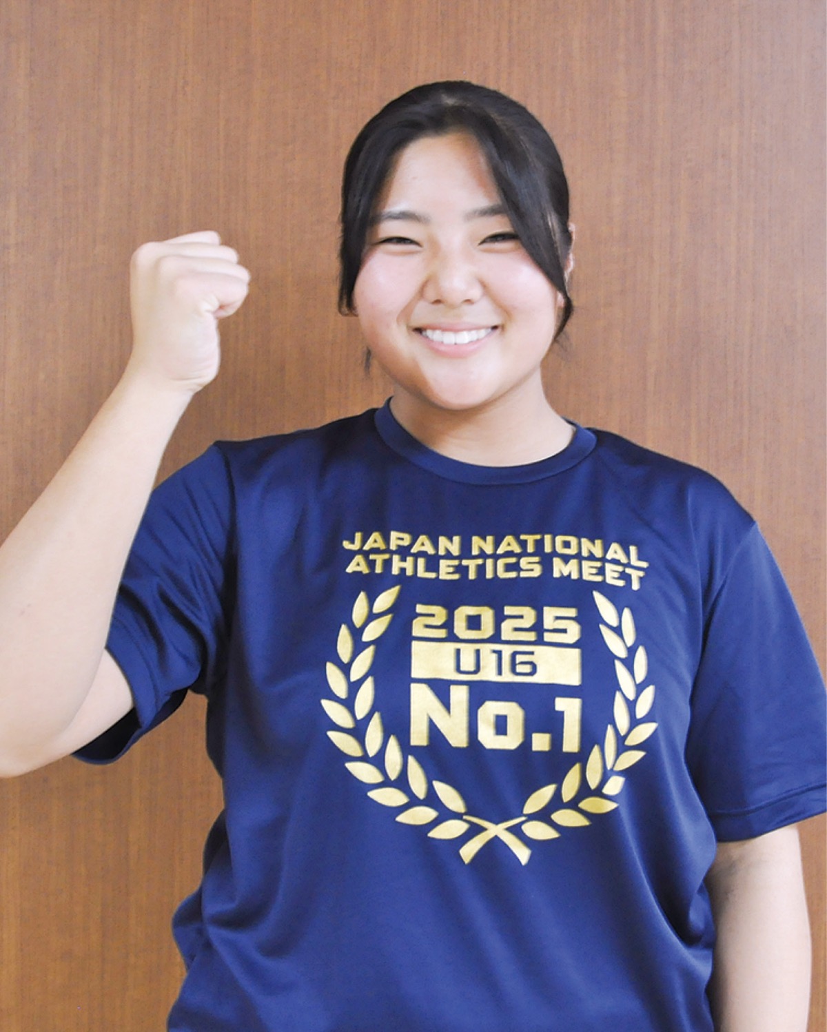 片岡さん砲丸投で全国１位