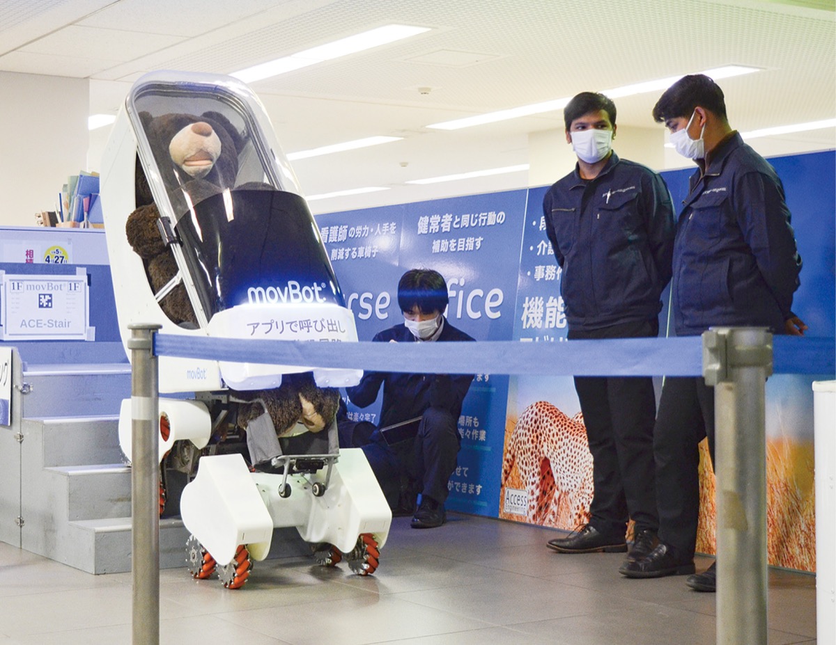 階段昇降ロボ市販化へ