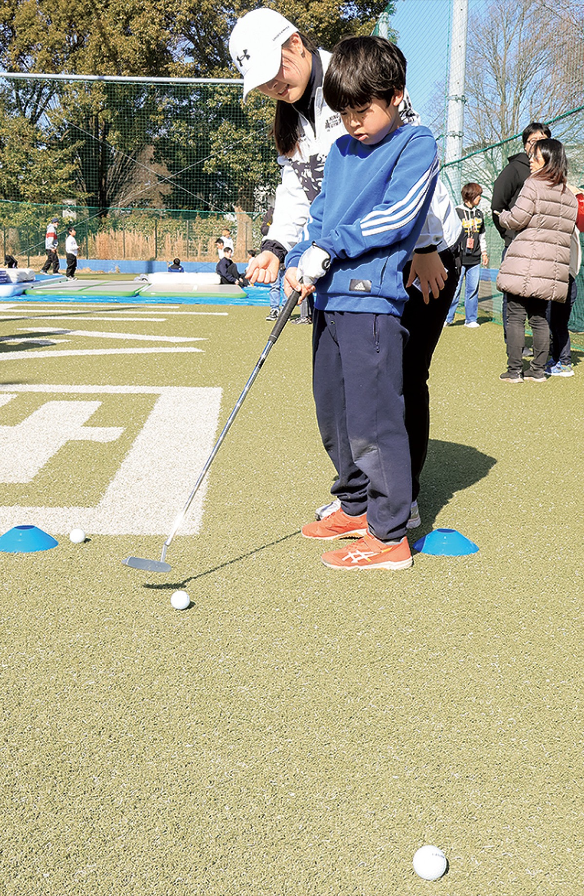初挑戦ながら「上手」と褒められていた高瀬さん