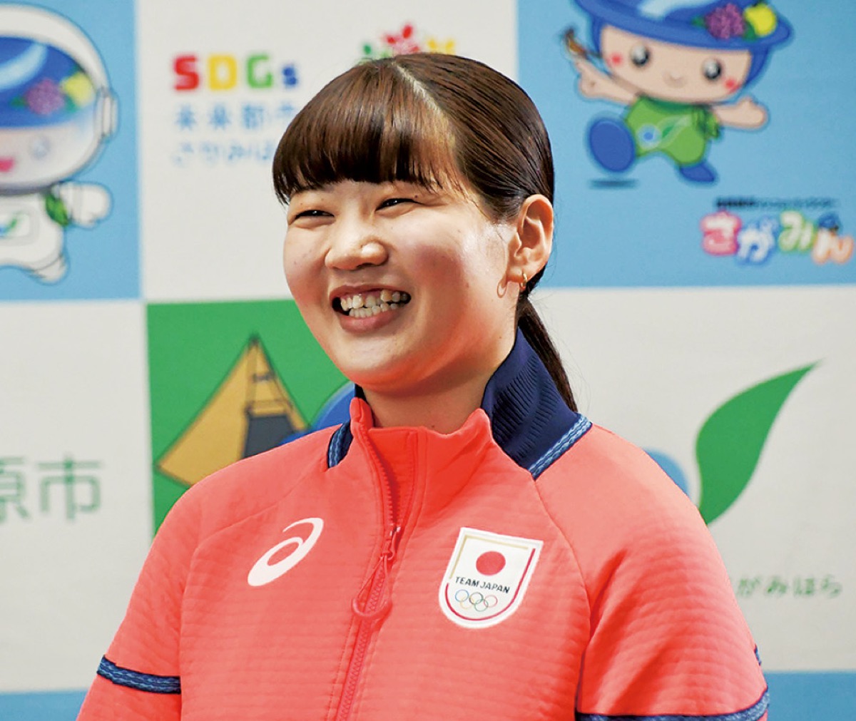 小谷優奈選手=市提供=