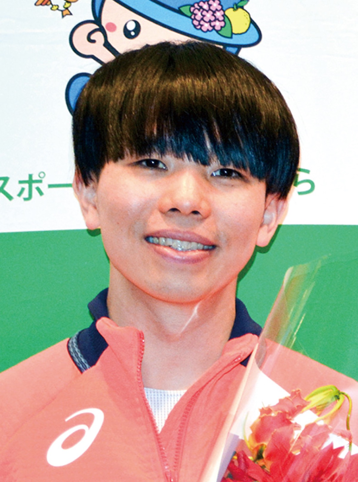 抱負を語る岩佐選手