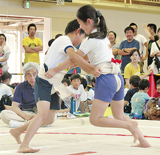 相撲文化が根付く大沢地区