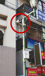 昨年2月に橋本商店街協同組合が街中に防犯カメラを設置した