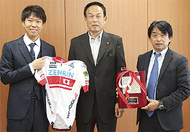 畑中さんが日本一を報告