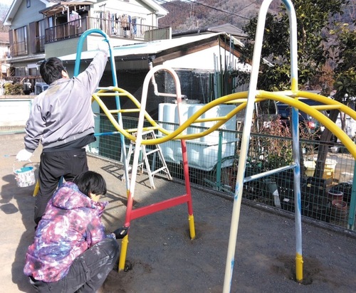 隅々まで丁寧に作業した＝同組合提供