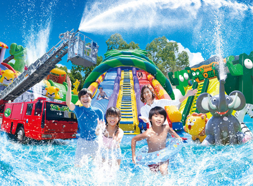 多種多様なプール、ウォーターコンテンツを楽しめる