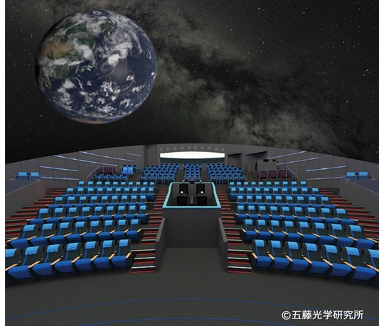リニューアル後のプラネタリウムのイメージ