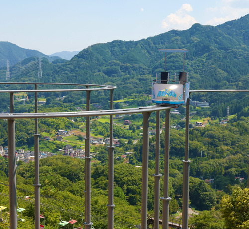 絶景と爽快感を味わえる新アトラクション（写真はイメージ／さがみ湖MORI MORI提供）